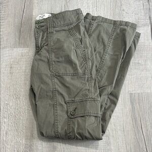 Hollister Women's Cargo Boot Cut Pants